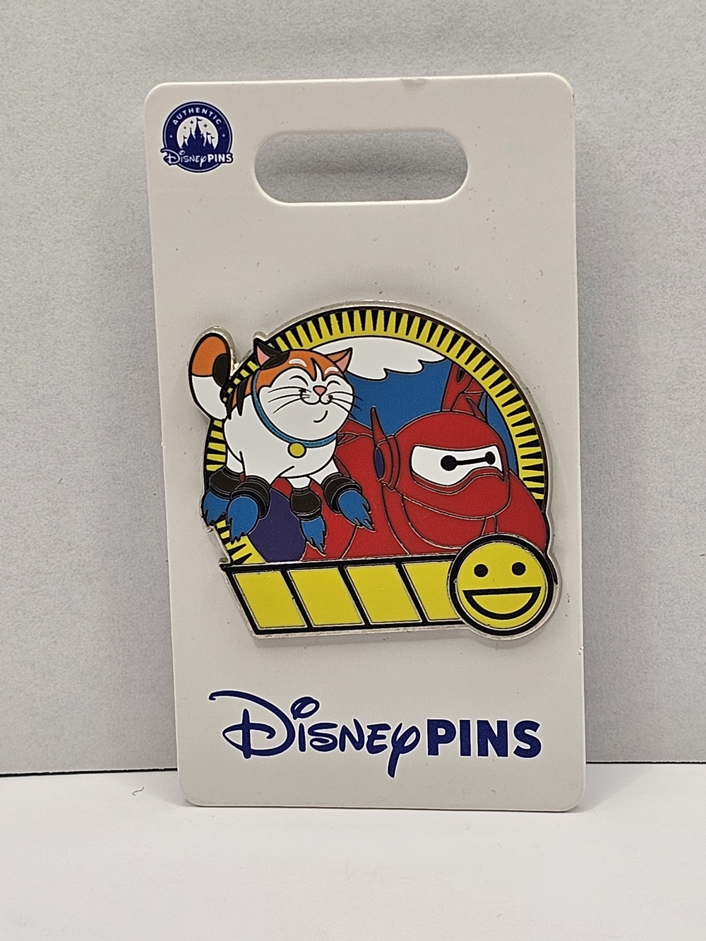 Disney Big Hero Baymax & Mochi Pin, NEW